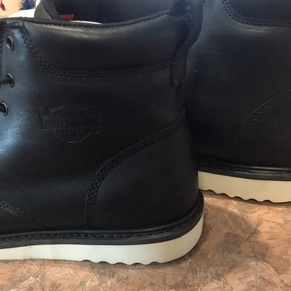 Harley Davidson men’s leather motorcycle boot - Picture 6 of 13